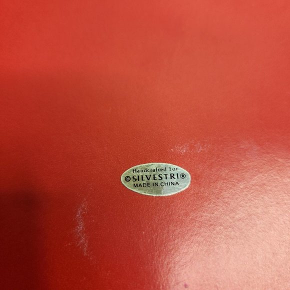 Vintage Silvestri Iridescent Hard Plastic Nativity Set 14 Pieces In Box - Picture 6 of 7